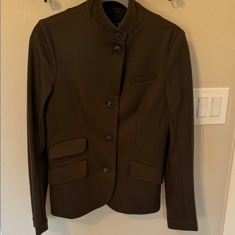 Rag & Bone Slade Dark Olive Green Women's Blazer